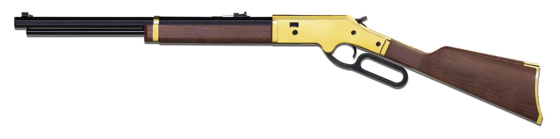 Barra Airguns 1866 Cowboy Series Lever Action Air Rifle - Multi Pump Powered - Shoots .177 Caliber Pellets and BBS, 800 FPS - Pellet Guns for Adults and Kids - Gold Air Rifle thumbnail 2