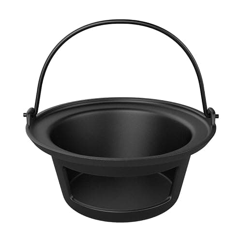 Ash Basket Charcoal Ash Can Basket Cast Iron Ash Can for Big Green Egg Large, Kamado Joe Classic, Louisiana Grill LG24 and Grills - Image 1