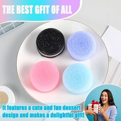 2025 New Stress Relief Toy,Handmade Silicone Stress Relief Squishy Toy,Funny Stress Relief Toys,Anxiety and Relaxation Perfect Desk Accessory (Purple) - Purple thumbnail 7
