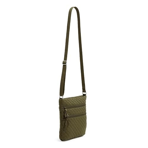 Vera Bradley Women's Cotton Triple Zip Hipster Crossbody Purse thumbnail 3