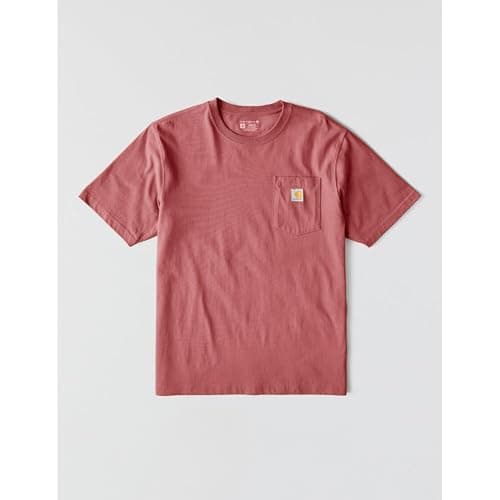 Carhartt men's K87 light amber pocket t-shirt thumbnail 6