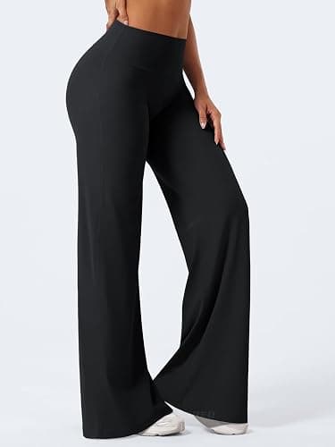 YEOREO Ease Workout Leggings Womens Straight Leggings Eddiy Gym Yoga Pants | 29"/31.5"/33"/35",No Front Seam,High Waist,Buttery,Booty Lifting,Wide Leg thumbnail 8