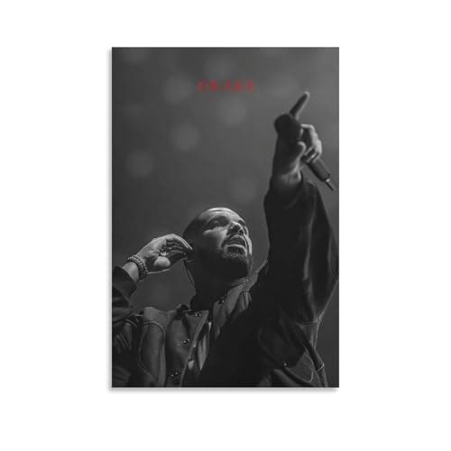 ZANLIART Drake Album Cover Canvas Print Music Poster for Room Aesthetic Unframe:20x30inch(50x75cm) - Image 1