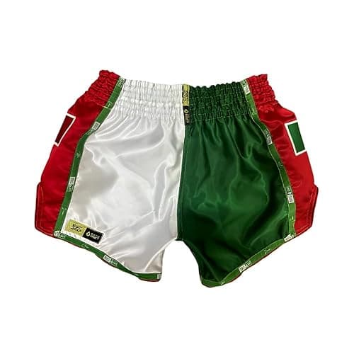 MUAY THAI ADDICT Pride Slim Cut Muay Thai Shorts - Mexico thumbnail 2