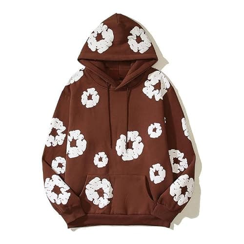 Sudiup Y2K Hoodie Men's Hoodie Women's Casual Retro Large Harajuku Jacket - Image 1