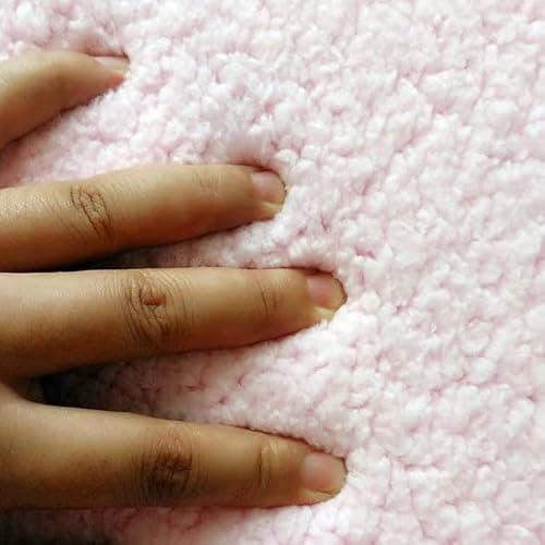 SOFPRO Area Rugs Kawaii Carpet Super Soft Area Rugs Cute Cartoon Kitten Face Pattern Bedroom Mats，Luxury Shaggy High Absorbent and Anti Slip thumbnail 6