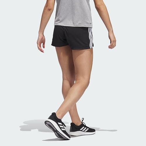 adidas Women's Pacer 3-Stripes Knit Shorts thumbnail 2