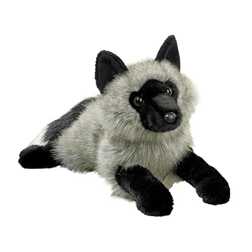 Douglas Sterling Silver Fox Plush Stuffed Animal thumbnail 2