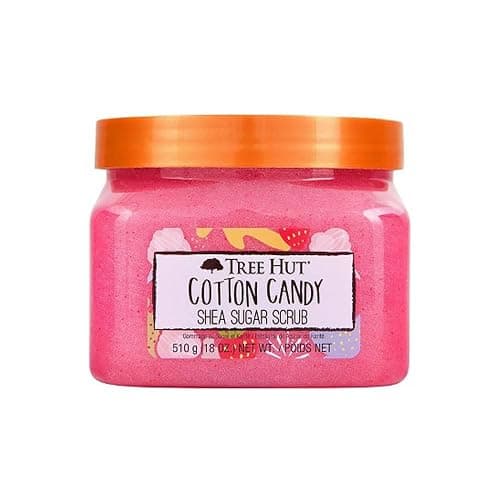 Tree Hut Cotton Candy Shea Sugar Scrub, 510 Grams - Image 1