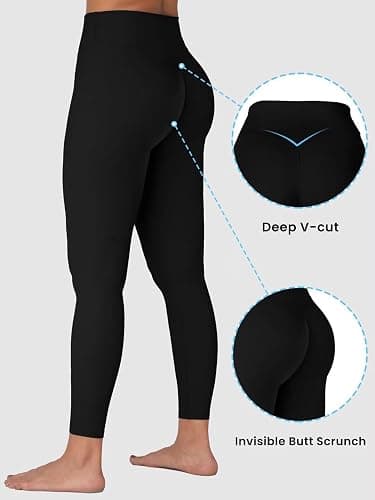 Sunzel Sunzfly Invisible Butt Scrunch Workout Leggings for Women, Butt Lifting High Waisted Gym Yoga Pants with Tummy Control thumbnail 2
