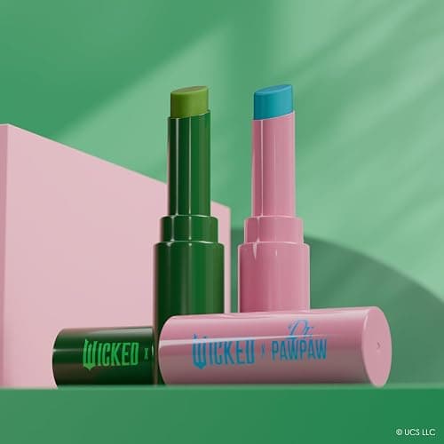 Dr.PAWPAW x WICKED Color Changing Lip Balm Duo 2 x 3g, Elphie and Glinda Pawpaw Balms, Hydrating and Nourishing Vegan Lip Care Gift Set thumbnail 5