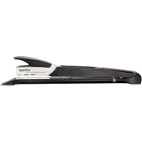 Bostitch Office Booklet Stapler - One Finger, No Effort, Spring Powered, Long Reach Stapler - Silver (1610) thumbnail 7