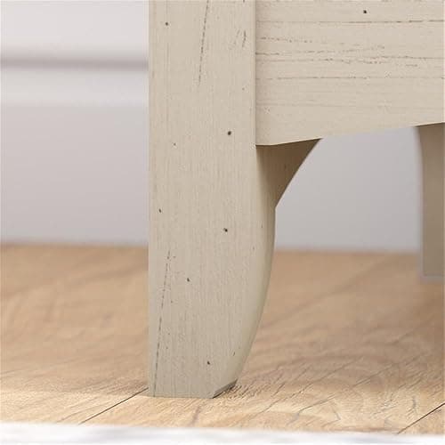 Bush Furniture Salinas Tall 5 Shelf Bookcase - Set of 2 in Antique White, Vertical Office Storage, Bookshelves for Home Workspace, Multi-Purpose Shelving Units thumbnail 7