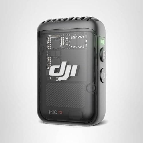 DJI Mic 2 Transmitter (Shadow Black), Wireless Microphone with Intelligent Noise Cancelling, 14-Hour Internal Recording, 6-Hour Battery, Magnetic Attachment, Bluetooth Microphone, YouTube, Vlogs thumbnail 8