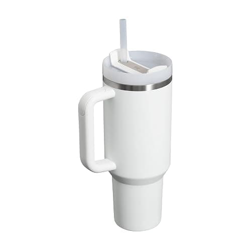 STANLEY Quencher H2.0 Flowstate Tumbler 1.2L - Cold for 11 Hours - Iced for 48 Hours - Metal Water Bottle with Straw, Handle and Lid - Dishwasher Safe - Travel Mug for Cold Drinks - Frost thumbnail 8