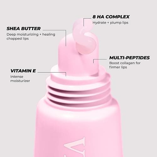 Vitamasques Lip Butter Balm Vanilla Creme, Korean Lip Balm - Peptide Lip Treatment - Lip Balm Hydrating - Light Tinted Lip balm - Made in Korea - 0.33 fl.oz thumbnail 3