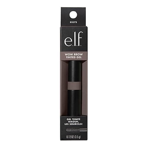 e.l.f. Wow Brow Gel, Volumizing, Buildable, Wax-Gel Hybrid, Creates Full, Voluminous-Looking Brows, Locks Brow Hairs In Place, Neutral Brown thumbnail 4