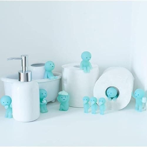Dreams Smiski Glow in The Dark Mini Figure Set: Living, Toilet + Bath Series | 3 Assorted Blind Box thumbnail 2