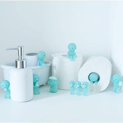 Dreams Smiski Glow in The Dark Mini Figure Set: Living, Toilet + Bath Series | 3 Assorted Blind Box thumbnail 2