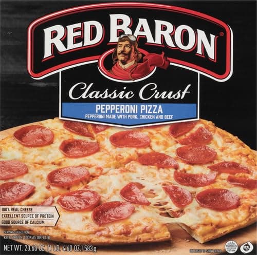 Red Baron, Classic Pepperoni Pizza, 20.60 oz (Frozen) thumbnail 3