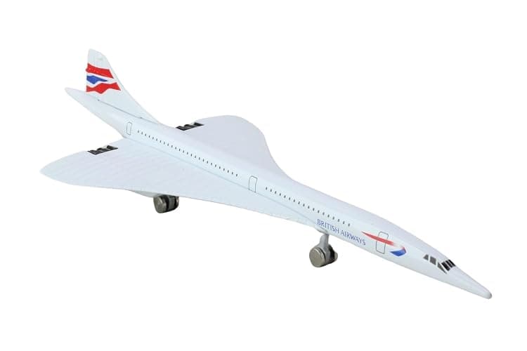 Daron British Airways Concorde Single Plane Toy , White Small thumbnail 5