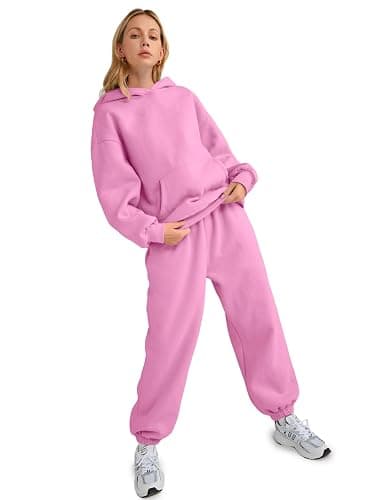 AUTOMET Womens 2 Piece Outfits Lounge Hoodie Sweatsuit Sets Plus Size Fall Fashion Clothes Airport Travel Pants Tracksuits thumbnail 5