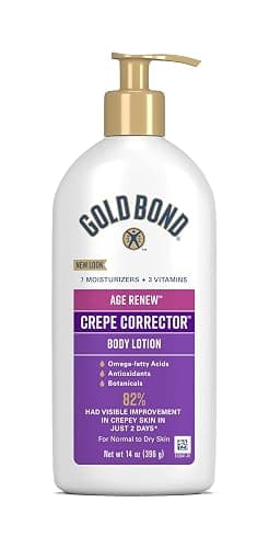 Gold Bond Age Renew Crepe Corrector Body & Face Lotion, Replenishing & Smoothing Formula, 14 oz., Packaging may vary - Image 1