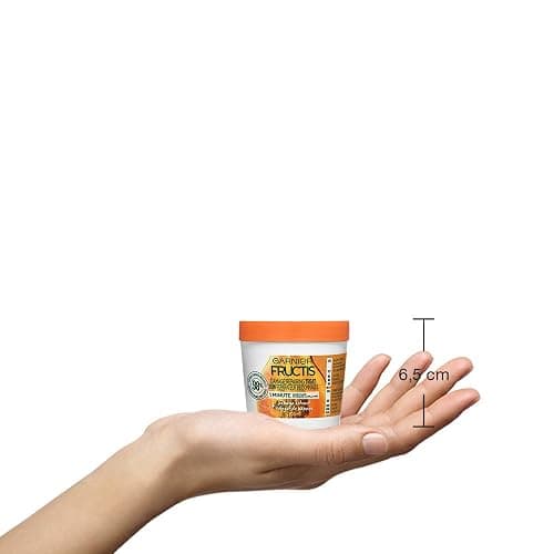 Garnier Fructis Damage Repairing Treat 1 Minute Hair Mask with Papaya Extract for Shine and Scalp Health, 3.4 Fl Oz (Pack of 1) thumbnail 4