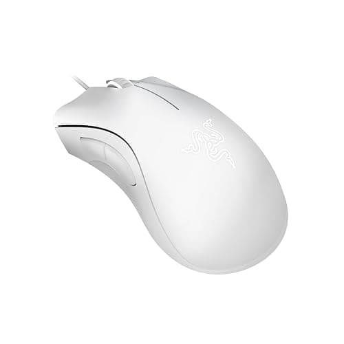 Razer DeathAdder Essential (2021) - Souris Gaming Filaire avec Capteur Optique de 6400 DPI (Design Ergonomique, 5 Boutons Programmables, Jusqu'à 10M de Clics) Blanc thumbnail 9