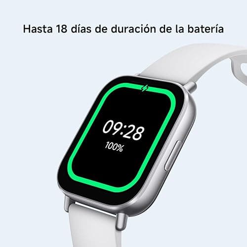 XIAOMI Redmi Watch 5 Active, Llamadas Bluetooth, Pantalla LCD de 2 Pulgadas, Monitor de frecuencia cardíaca, 140 Modos Deportivos, hasta 18 días de autonomía, Plata thumbnail 5