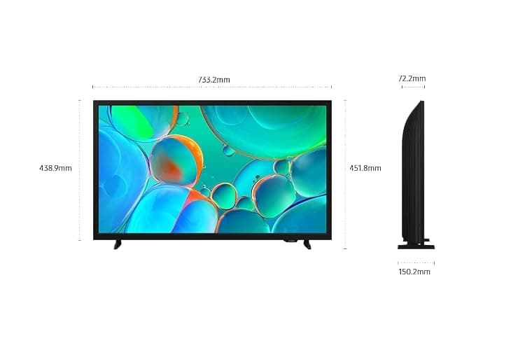 SAMSUNG 32-Inch 720p HD Smart TV, HDR, 60Hz, PurColour - UN32H5000FFXZC [Canada] (2025) thumbnail 7