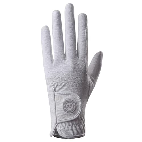 AF EQUESTRIAN Ladies Horse Riding Gloves Equestrian Premium Synthetic Leather Sui Sereno Ladies Gloves Snake Skin Design Grey thumbnail 3