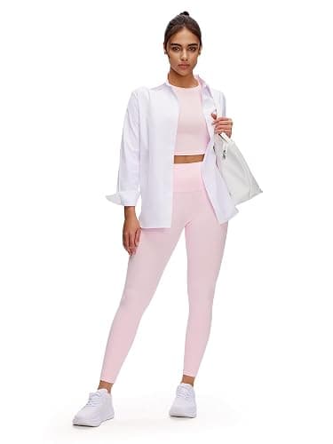 NANJI High Waisted Leggings for Women - Buttery Soft Yoga Pants, Squat Proof Stretch Workout Running Casual Leggings thumbnail 8