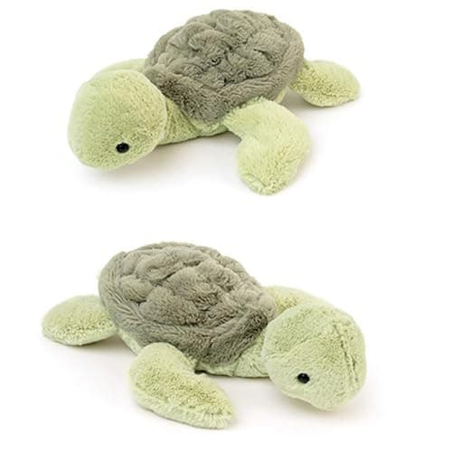 OUKEYI 12" Weighted Plush Cute Turtle Stuffed Animals, Soft Sea Turtle Plush Toy Tortoise Plushies Pillow - Present for Kids, Babies, Toddlers thumbnail 3