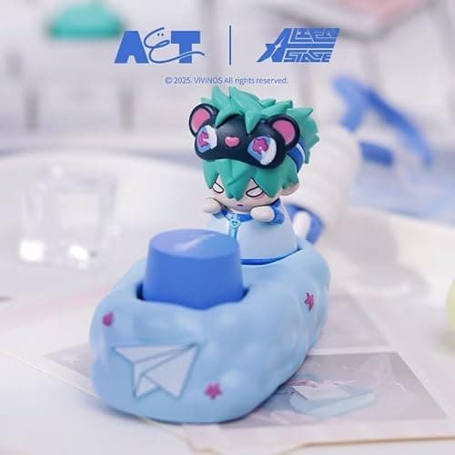KILA MILA Anime Alien Stage Series Figure Blind Box, Officially Licensed Cute Mechanical Keycaps Mystery Box PVC Figure Collection Gifts (Random 1pcs) thumbnail 6
