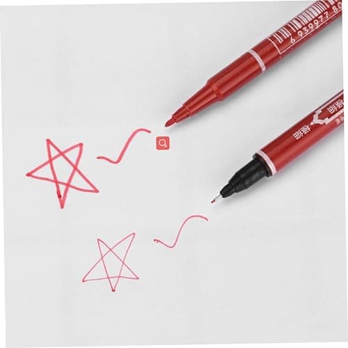 XJKLBYQ 3pcs Tattoo Skin Scribe Pen Dual-Tip Marker Piercing Marking Surgical Tattooing,Tattoo Marker thumbnail 2