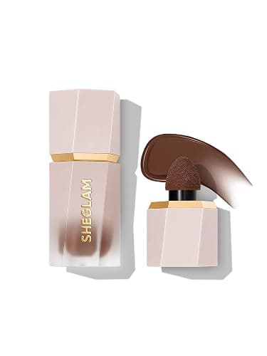 SHEGLAM Sun Sculpt Cool Toned Liquid Contour Stick Long Lasting Cream Bronzer Makeup - Earthy Sepia - Image 1
