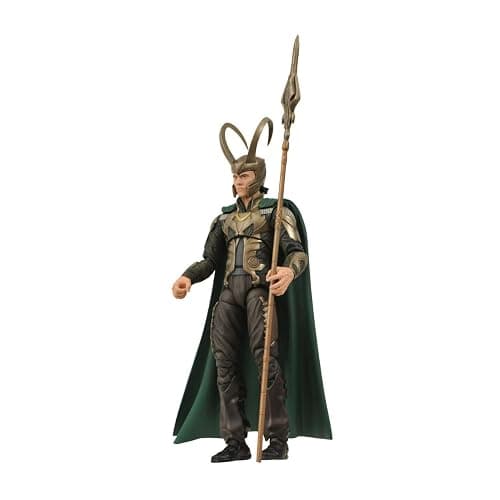 Diamond Select Toys Marvel Select: Loki (Movie Version) Action Figure | Marvel Select 8 Inch Action Figure - Movie Loki thumbnail 3