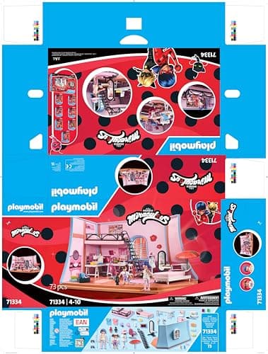 Playmobil Miraculous: Marinette's Loft thumbnail 9