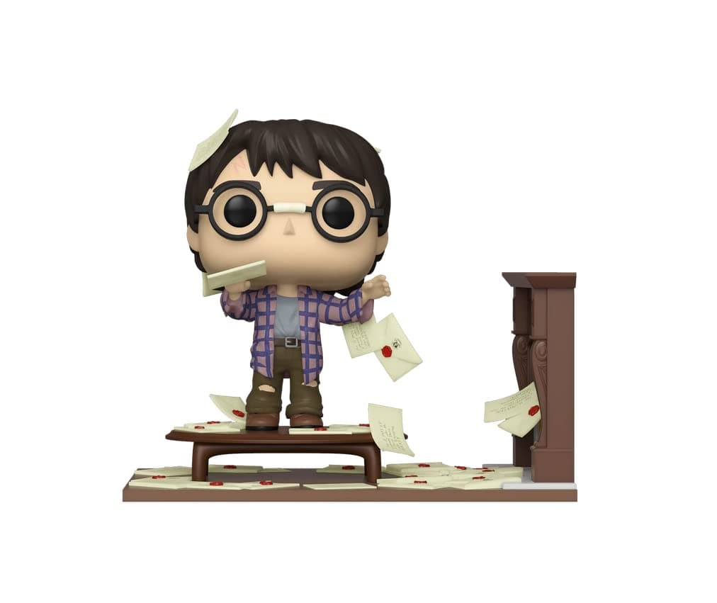 Harry Potter Funko POP Deluxe Vinyl Figure | Harry Potter with Hogwarts Letters thumbnail 2