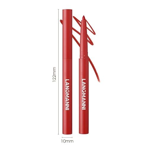 LANGMANNI 6Pcs Sculpting Matte Velvet Lip Liner Set,Smooth Creamy Texture,Waterproof And High Pigmented For Girls Daily Application Lip Makeup(7+8+9+10+11+12) thumbnail 9
