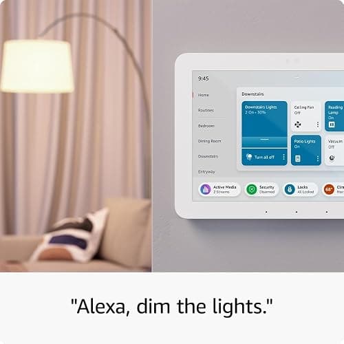 Like-New Amazon Echo Hub | 8” smart home control panel with Alexa | Compatible with thousands of devices thumbnail 4