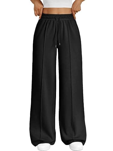 Trendy Queen Womens Wide Leg Sweatpants Baggy Loose Fall Barrel Casual Lounge Athletic Pants Comfy Teen Girl Cute y2k Joggers - Image 1