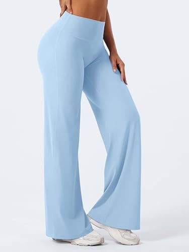 YEOREO Workout Leggings Womens No Front Seam Straight Leggings 29" / 31.5" / 33" High Waist Buttery Eddiy Gym Yoga Pants thumbnail 8