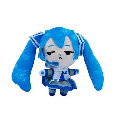 Just Toys LLC Hatsune Miku Snow Miku 6” Plush Toy – Light Blue Winter Hatsune Miku Doll – Kawaii Vocaloid Collectible Stuffed Figure for Anime Fans & Kids thumbnail 5