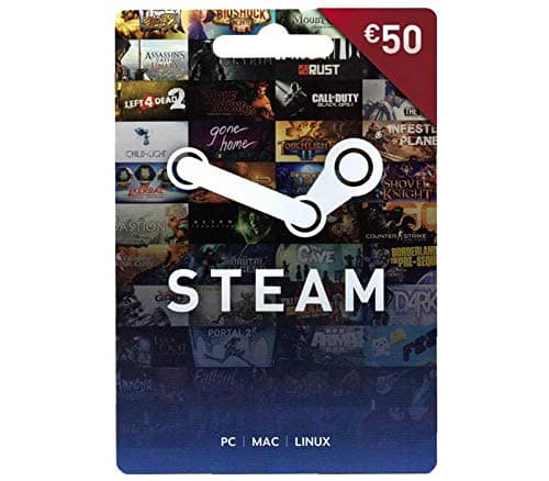 Valve Software Steam 50€ Carte de Jeu - Image 1