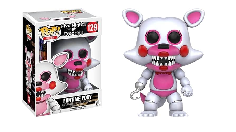 Funko Pop! Games Five Nights at Freddy's Funtime Foxy #129 - Image 1