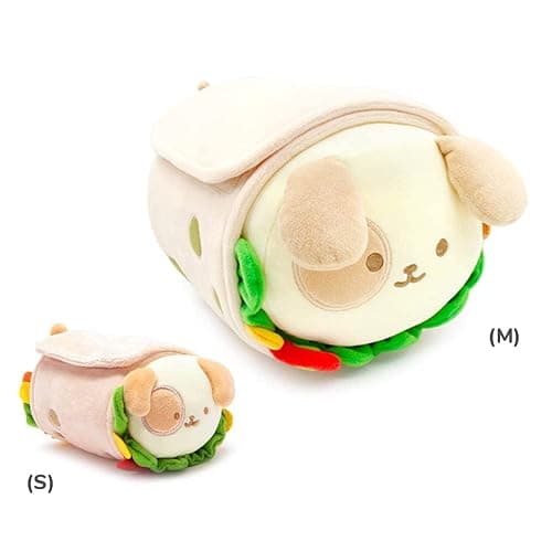 Anirollz Puppiroll Plush in Burrito Outfitz (12") – Kawaii Medium Stuffed Animal with Removable Costume – Cute Squishy Plush Toy Gift for Girls & Collectors thumbnail 4