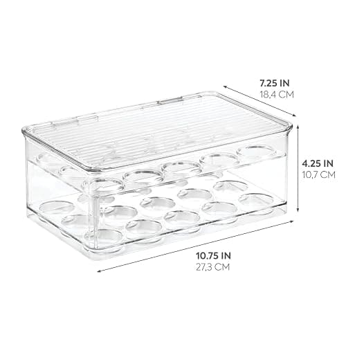 iDesign Stackable Coffee Pod Holder for K-Cup Pods, Clear | 29 K-Cup Capacity thumbnail 3