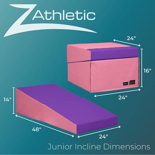 Z Athletic Junior Wedge Mat for Gymnastics and Cheerleading thumbnail 4